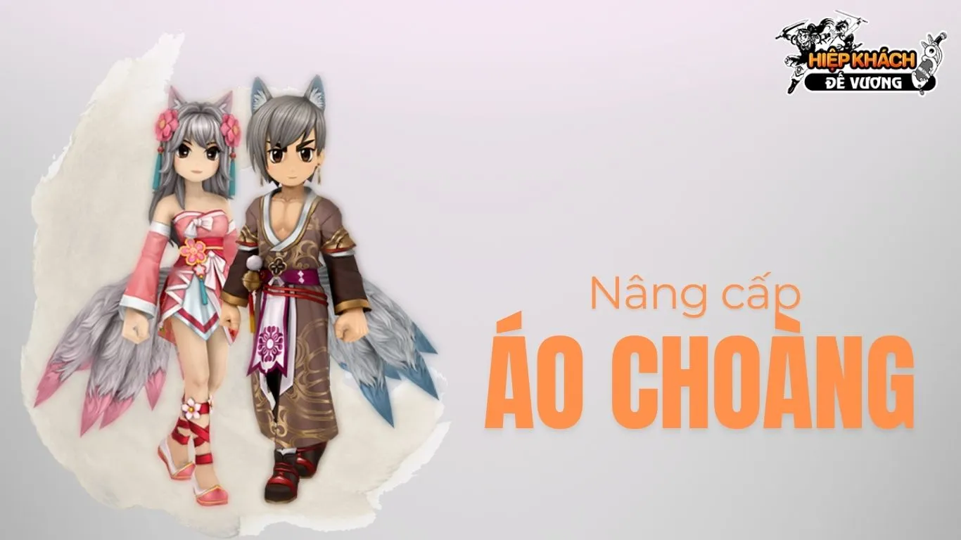 Nâng cấp áo choàng thời trang